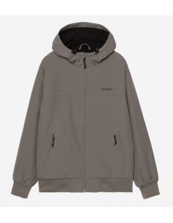 Carhartt WIP Hooded sail Jacket - Porphyry / Black - Mann Jacke - Miniature Photo 2