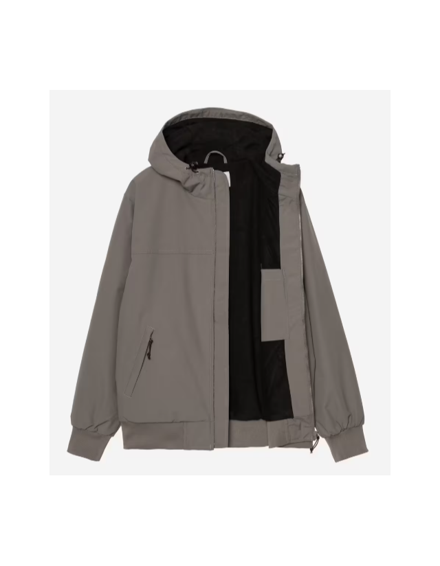 Carhartt Wip Hooded Sail Jacket - Porphyry / Black - Mann Jacke  - Cover Photo 3