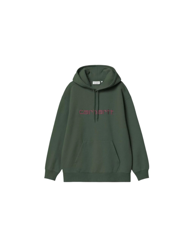 Carhartt Wip W' Hd Carhartt Sw - Sycamore / Rondo - Sweatshirt Voor Dames  - Cover Photo 1