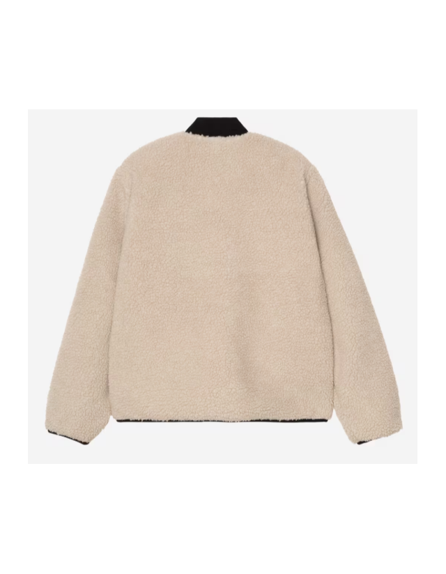 Carhartt Wip W' Janet Liner - Fleur De Sel / Black - Veste Femme  - Cover Photo 2