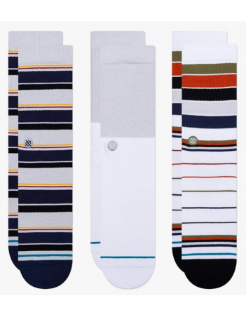 Stance Destin 3 Pack - Grey - Sokken - Miniature Photo 1