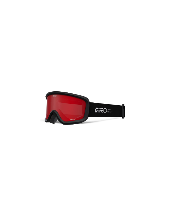 Giro Chico 2.0 Stacked Black Amber Scarlet - Masques Enfants  - Cover Photo 1