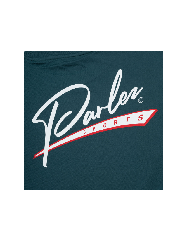 Parlez Inning Os T-Shirt - Petrol - Herren T-Shirt  - Cover Photo 4