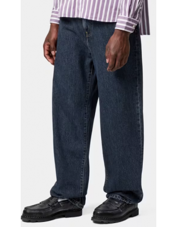 Carhartt WIP Aaron Pant - Blue rinsed - Men's Pants - Miniature Photo 3