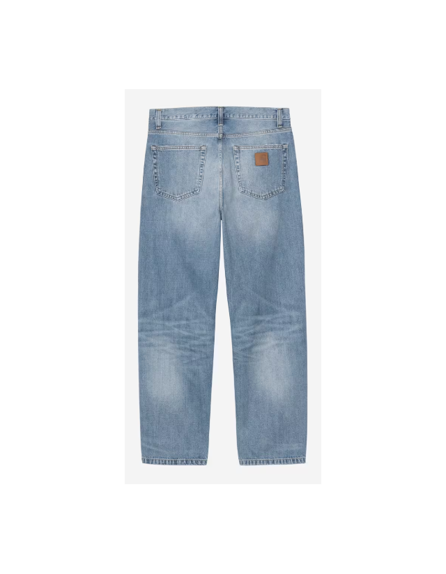 Carhartt Wip Aaron Pant - Blue Burst Wash - Männerhosen  - Cover Photo 1