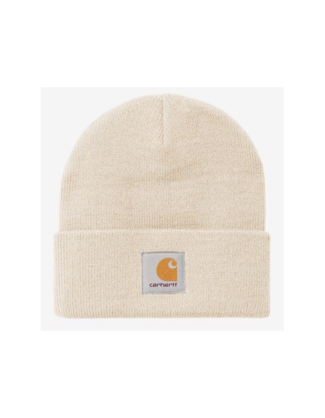 Carhartt Wip Short Watch Hat - Natural - Beanie  - Cover Photo 1