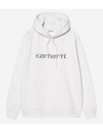 Carhartt WIP W' HD Carhartt sweat - Ash heather / Citadel - Sweat Femme - Miniature Photo 1