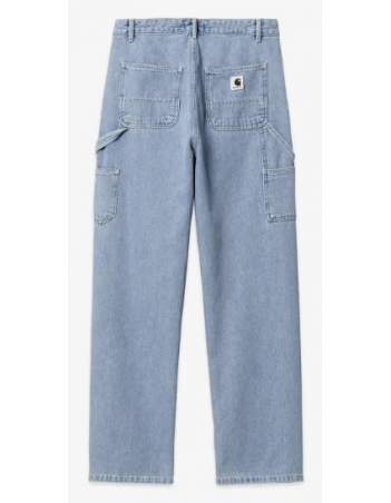 Carhartt WIP w' Pierce Pant straight - Blue stone Bleached - Damenhose - Miniature Photo 1