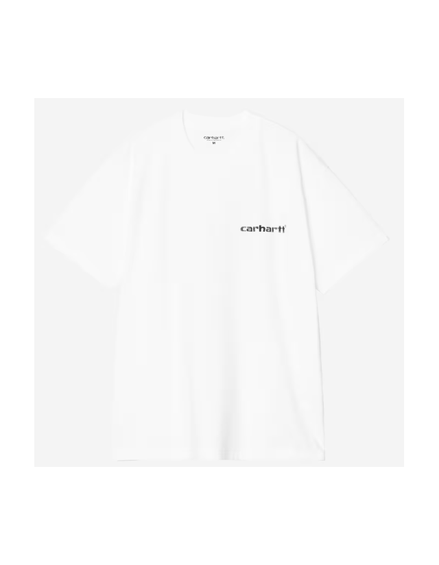 Carhartt Wip Caps T-Shirt - White - Herren T-Shirt  - Cover Photo 1