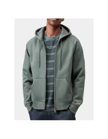 Carhartt WIP Hooded chase jacket - Velvet green - Herren Sweatshirt - Miniature Photo 1