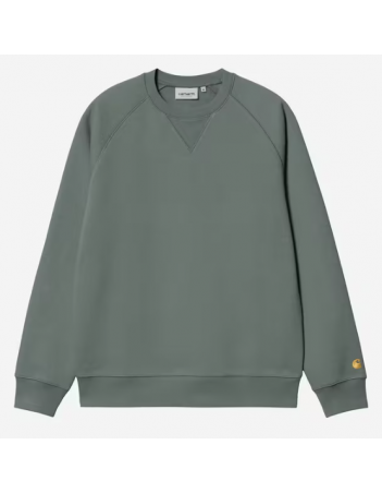 Carhartt WIP Chase sweat - Velvet green - Herren Sweatshirt - Miniature Photo 2