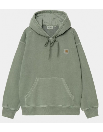 Carhartt WIP W' Hooded Nelson sweat - Park garment dyed - Sweatshirt Voor Dames - Miniature Photo 1