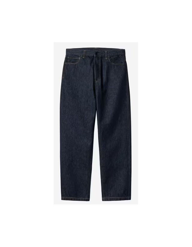 Carhartt Wip Aaron Pant - Blue Rinsed - Männerhosen  - Cover Photo 1