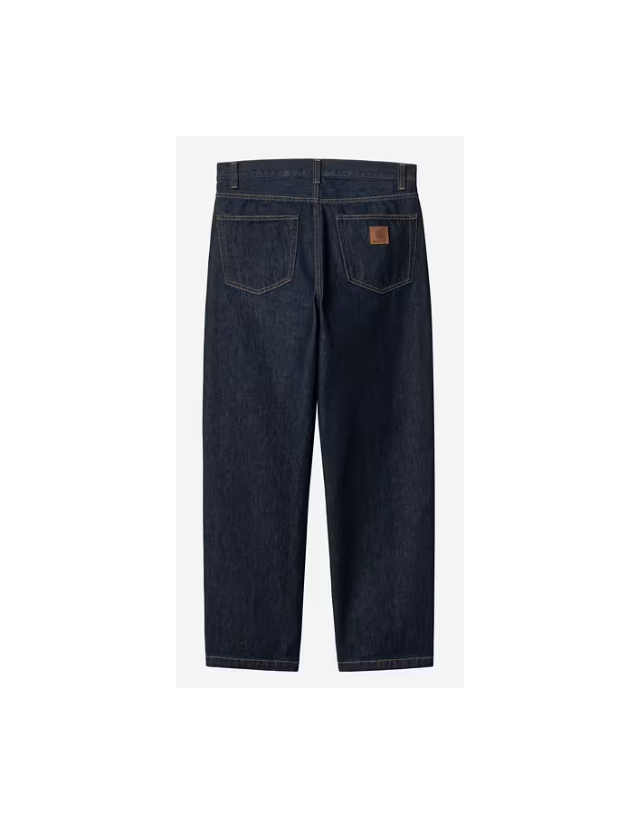 Carhartt Wip Aaron Pant - Blue Rinsed - Männerhosen  - Cover Photo 2