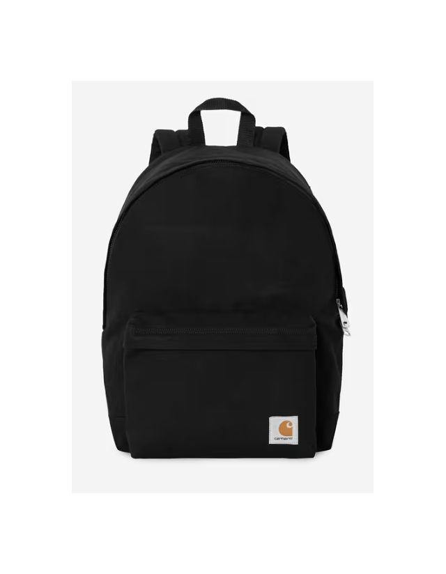 Carhartt Wip Canvas Backpack - Black - Rucksack  - Cover Photo 1