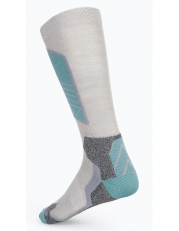 Nordica Tech junior socks - grey / Lichen Blue - Sokken - Miniature Photo 2