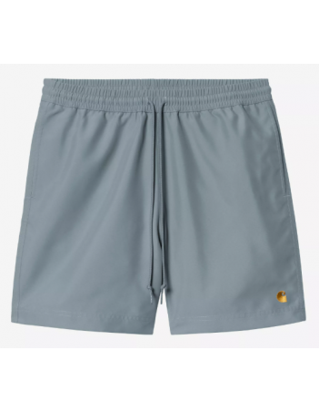 Carhartt WIP Chase Swim Trunks - Velvet blue / Gold - Maillot - Miniature Photo 1