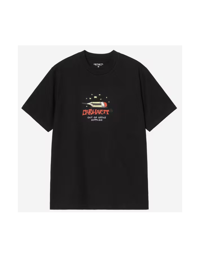 Carhartt Wip Work Life Romance T-Shirt - Black - Herren T-Shirt  - Cover Photo 1