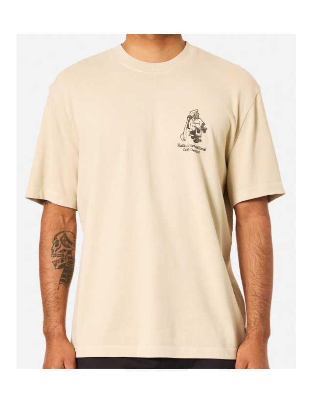 Katin Usa Forecast T-Shirt - Pelican Pigment - Men's T-Shirt  - Cover Photo 1