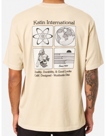 Katin USA Forecast T-shirt - Pelican pigment - Men's T-Shirt - Miniature Photo 2