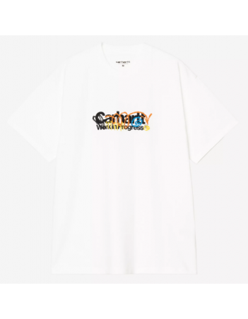 Carhartt WIP Primary T-shirt - White - Herren T-Shirt - Miniature Photo 1
