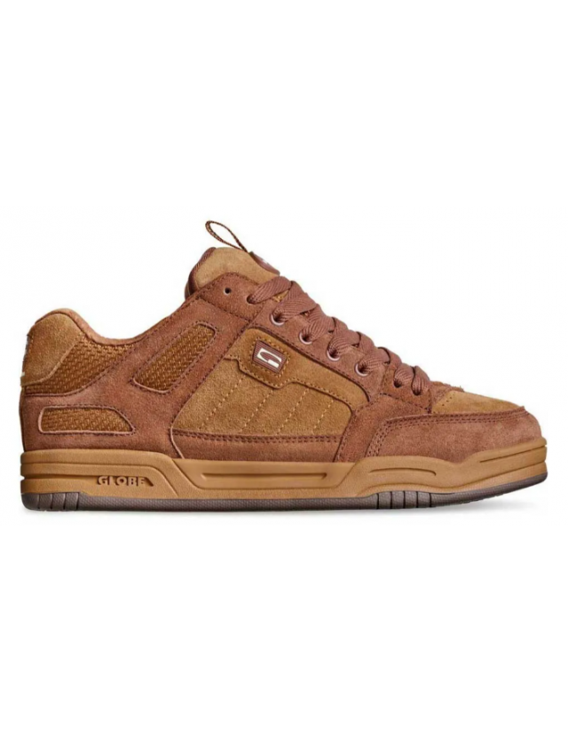 Globe Tilt Prime - Rust Brown Rodney Mullen - Chaussures De Skate  - Cover Photo 1