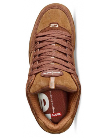 Globe Tilt Prime - Rust brown Rodney Mullen - Chaussures De Skate - Miniature Photo 2