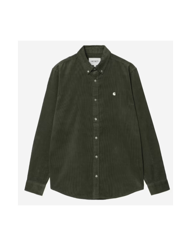 Carhartt Wip Madison Fine Cord Shirt - Opuntia - Herrenhemd  - Cover Photo 1