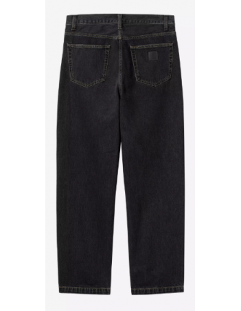 Carhartt WIP Aaron Pant - Black stone washed - Heren Broeken - Miniature Photo 2