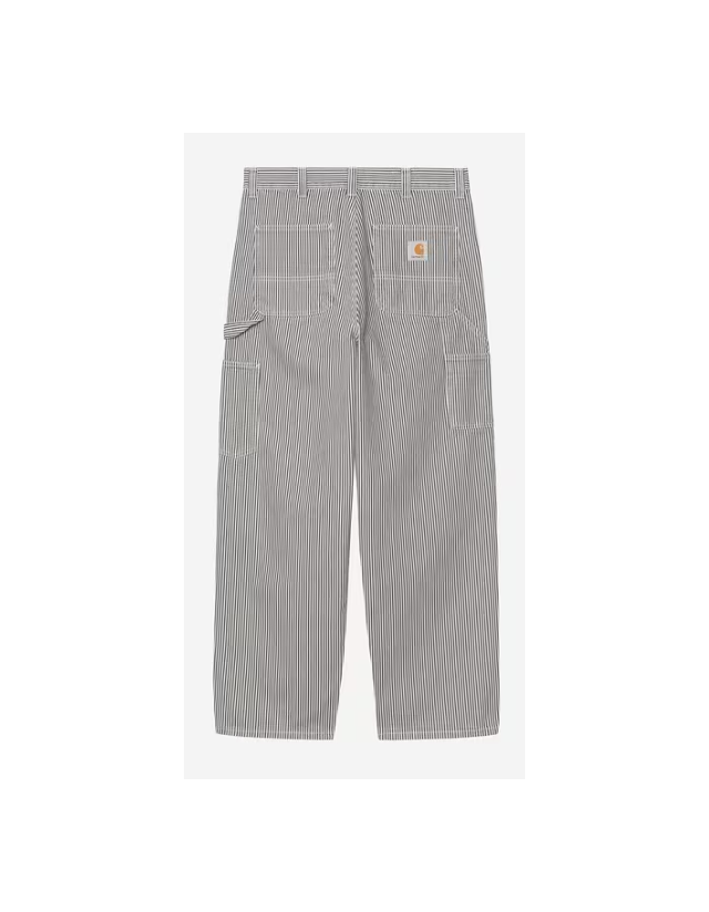 Carhartt Wip Mercer Single Knee Pant - Mercer Stripe Graphite / Wax Stone Washed - Männerhosen  - Cover Photo 1