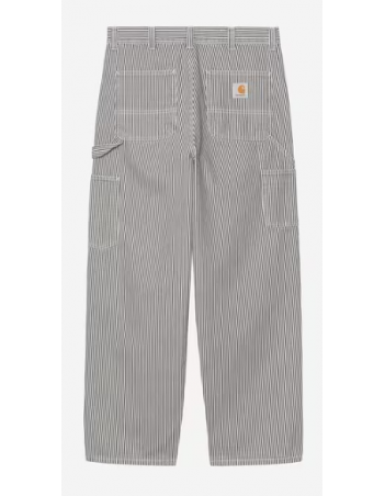Carhartt WIP Mercer Single knee pant - Mercer Stripe Graphite / Wax Stone washed - Männerhosen - Miniature Photo 1