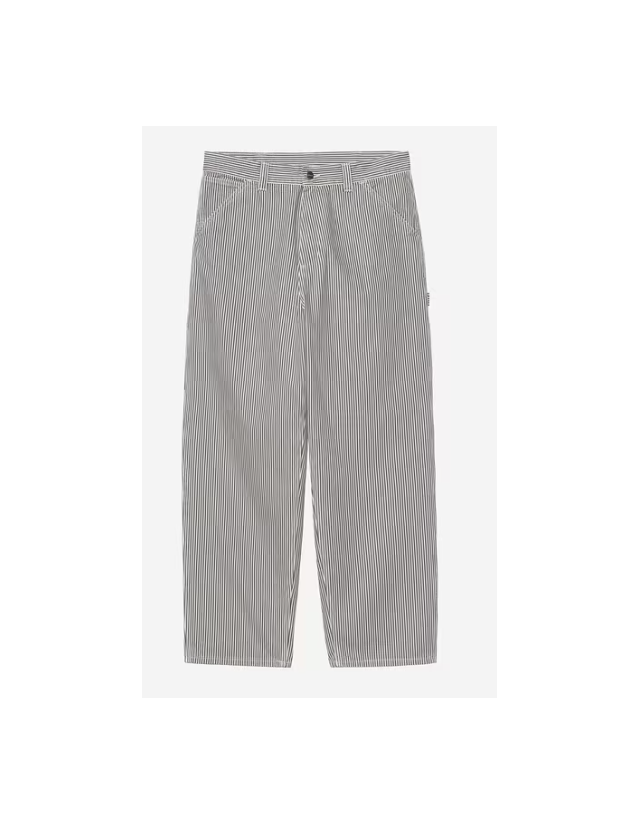 Carhartt Wip Mercer Single Knee Pant - Stripe Graph / Wax - Pantalon Homme  - Cover Photo 2