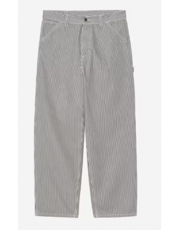 Carhartt WIP Mercer Single knee pant - Mercer Stripe Graphite / Wax Stone washed - Männerhosen - Miniature Photo 2