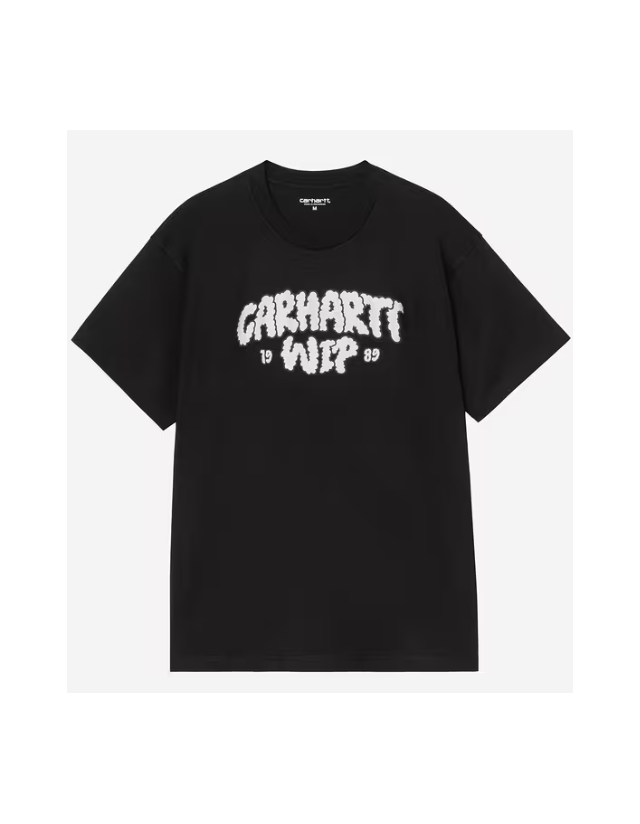 Carhartt Wip Cloud Script T-Shirt - Black - Herren T-Shirt  - Cover Photo 1