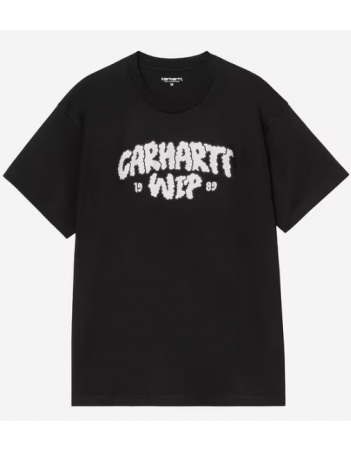 Carhartt WIP Cloud Script t-shirt - Black - Herren T-Shirt - Miniature Photo 1
