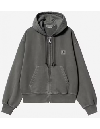 Carhartt WIP W' Hooded Nelson Jacket - Black - Sweat Femme - Miniature Photo 1