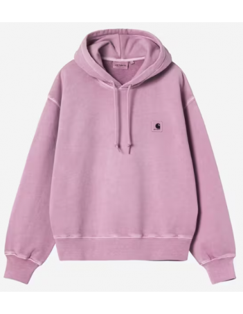 Carhartt WIP W' Hooded Nelson sweat - Gentle Purple garment dyed - Sweatshirt Voor Dames - Miniature Photo 1