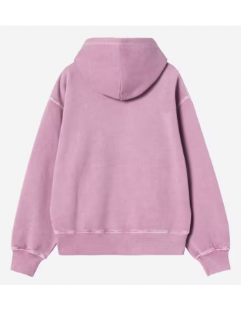 Carhartt WIP W' Hooded Nelson sweat - Gentle Purple garment dyed - Sweatshirt Voor Dames - Miniature Photo 2