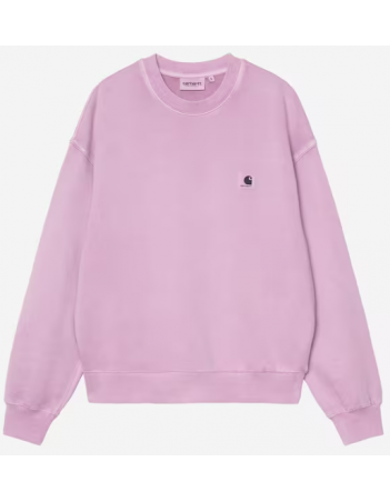 Carhartt WIP W' Nelson Sweatshirt - Gentle Purple garment dyed - Damen Sweatshirt - Miniature Photo 1