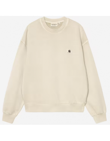 Carhartt WIP W' Nelson Sweatshirt - Stone - Sweat Femme - Miniature Photo 1