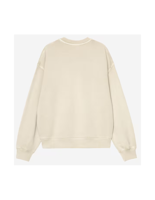 Carhartt Wip W' Nelson Sweatshirt - Stone - Damen Sweatshirt  - Cover Photo 2