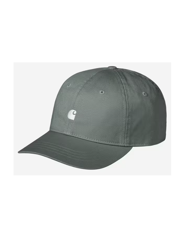Carhartt Wip Madison Logo Cap - Velvet Green / White - Casquette  - Cover Photo 1