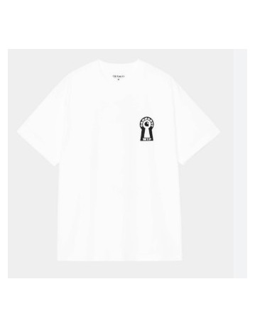 Carhartt Wip S/S Locked T-Shirt - White - Product Photo 2