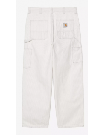 Carhartt WIP Mercer Single knee pant -Stripe Graph/Wax - Pantalon Homme - Miniature Photo 1