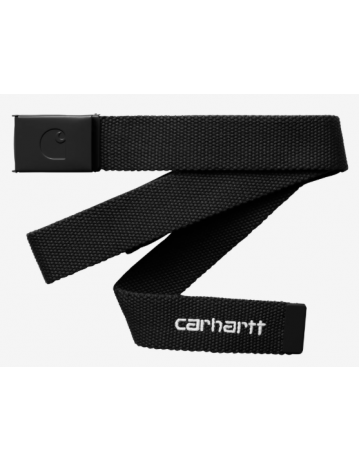 Carhartt Wip C-Logo Belt Tonal - Black / White - Product Photo 1