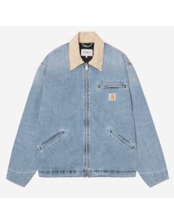 Carhartt Wip Og Detroit Jacket - Blue / Dusty H Brown - Product Photo 1