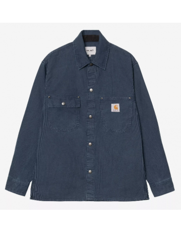 Carhartt Wip Parrish Shirt Jacket - Blue Stone Washed - Product Photo 1