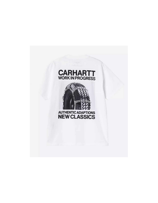 Carhartt Wip Sean Hamilton T-Shirt - White - T-Shirt Voor Heren  - Cover Photo 1