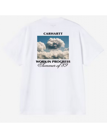 Carhartt WIP Warm Views T-shirt - White - T-Shirt Voor Heren - Miniature Photo 1