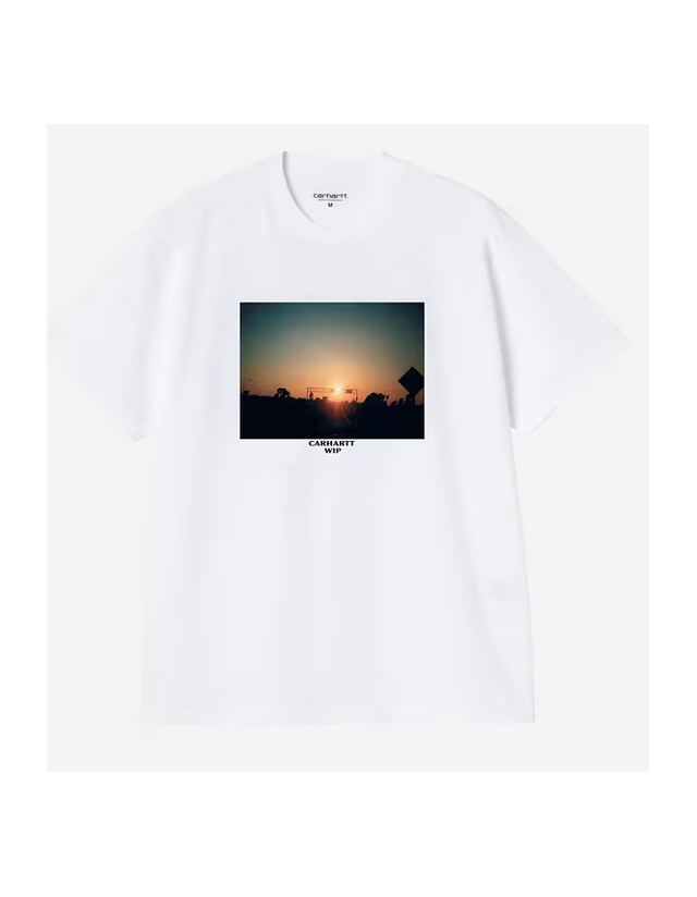 Carhartt Wip Warm Views T-Shirt - White - T-Shirt Voor Heren  - Cover Photo 2